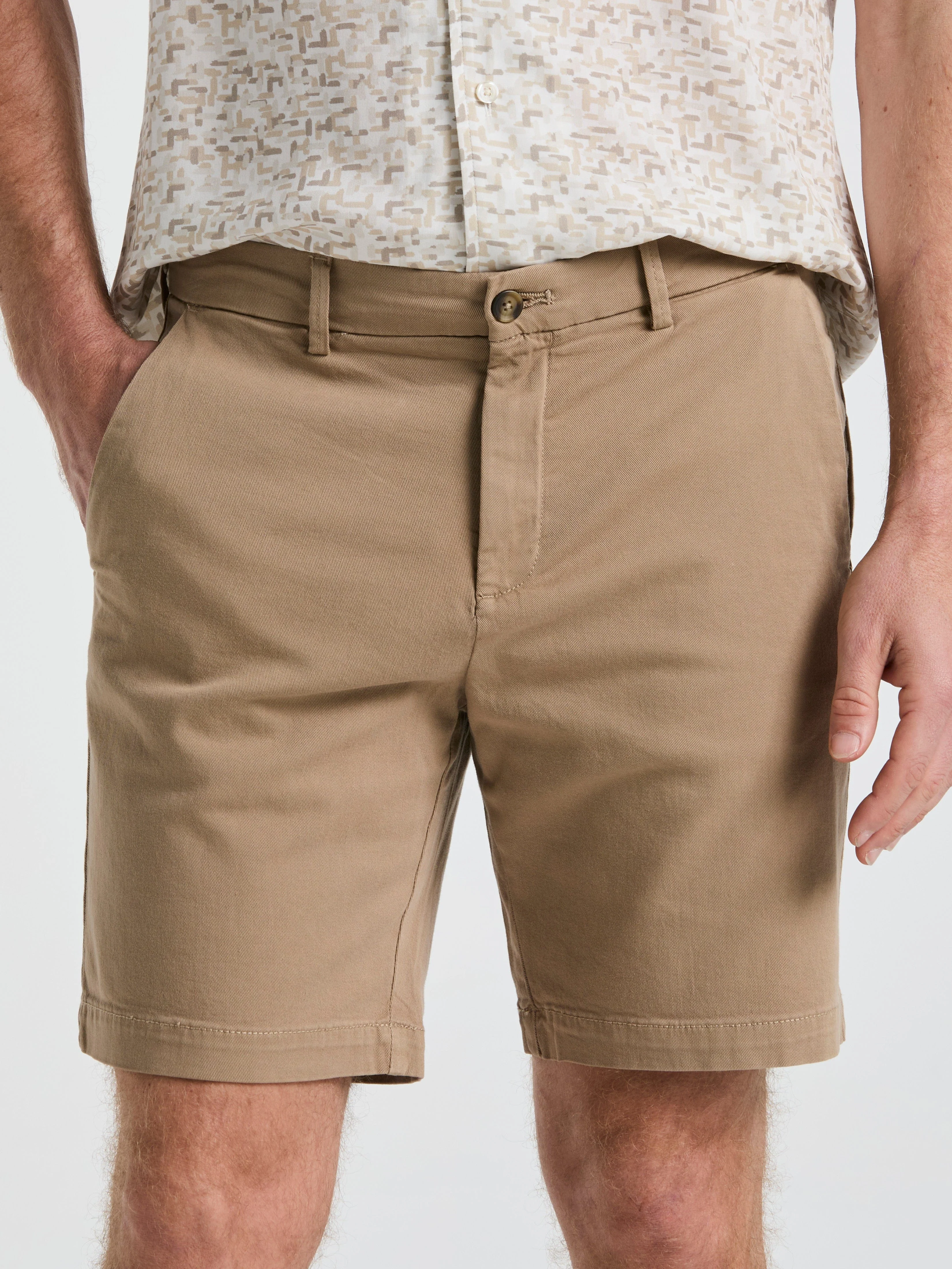 8" Flat Front Garment Dyed Short - Image 13