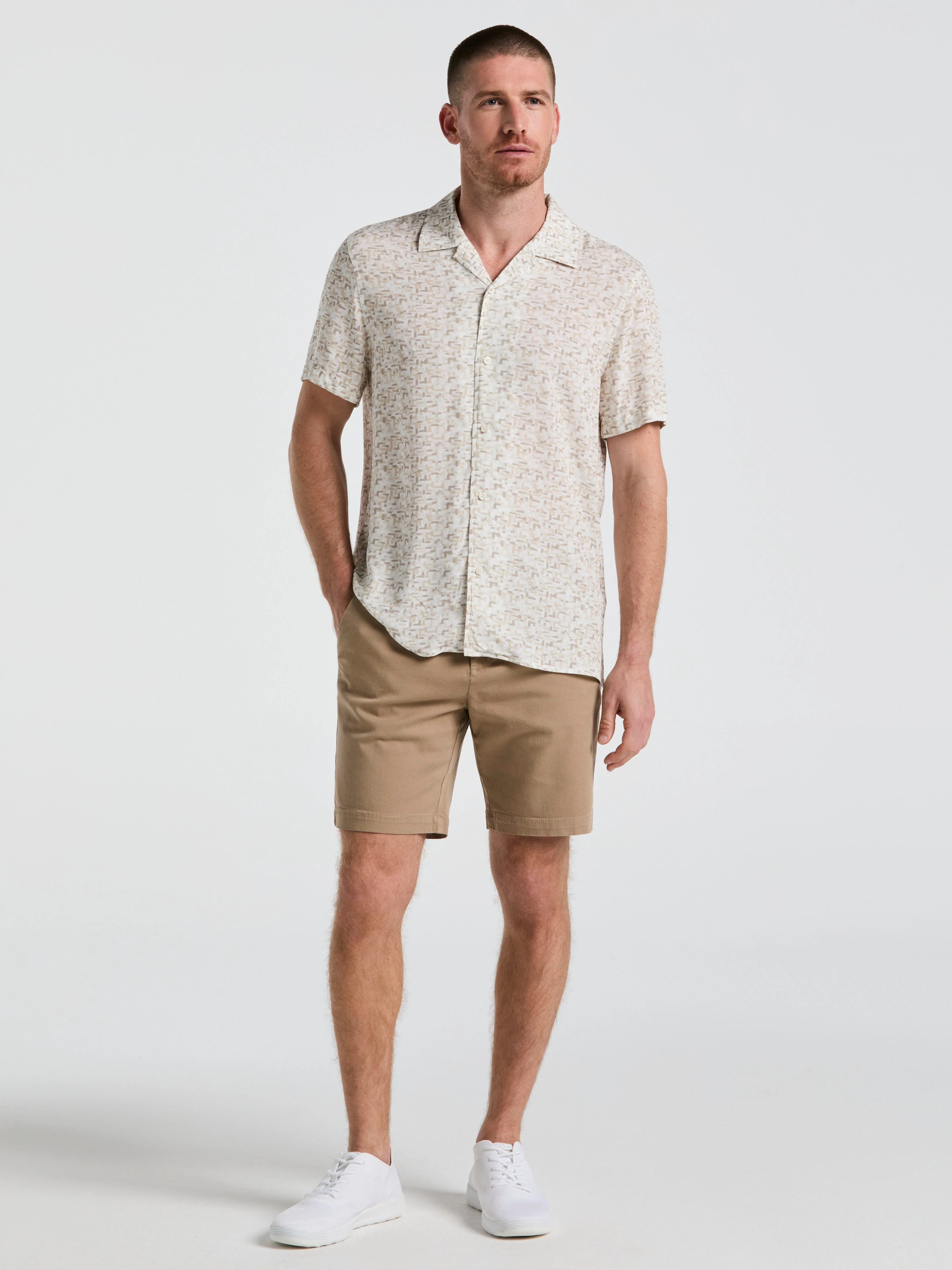 8" Flat Front Garment Dyed Short - Image 15