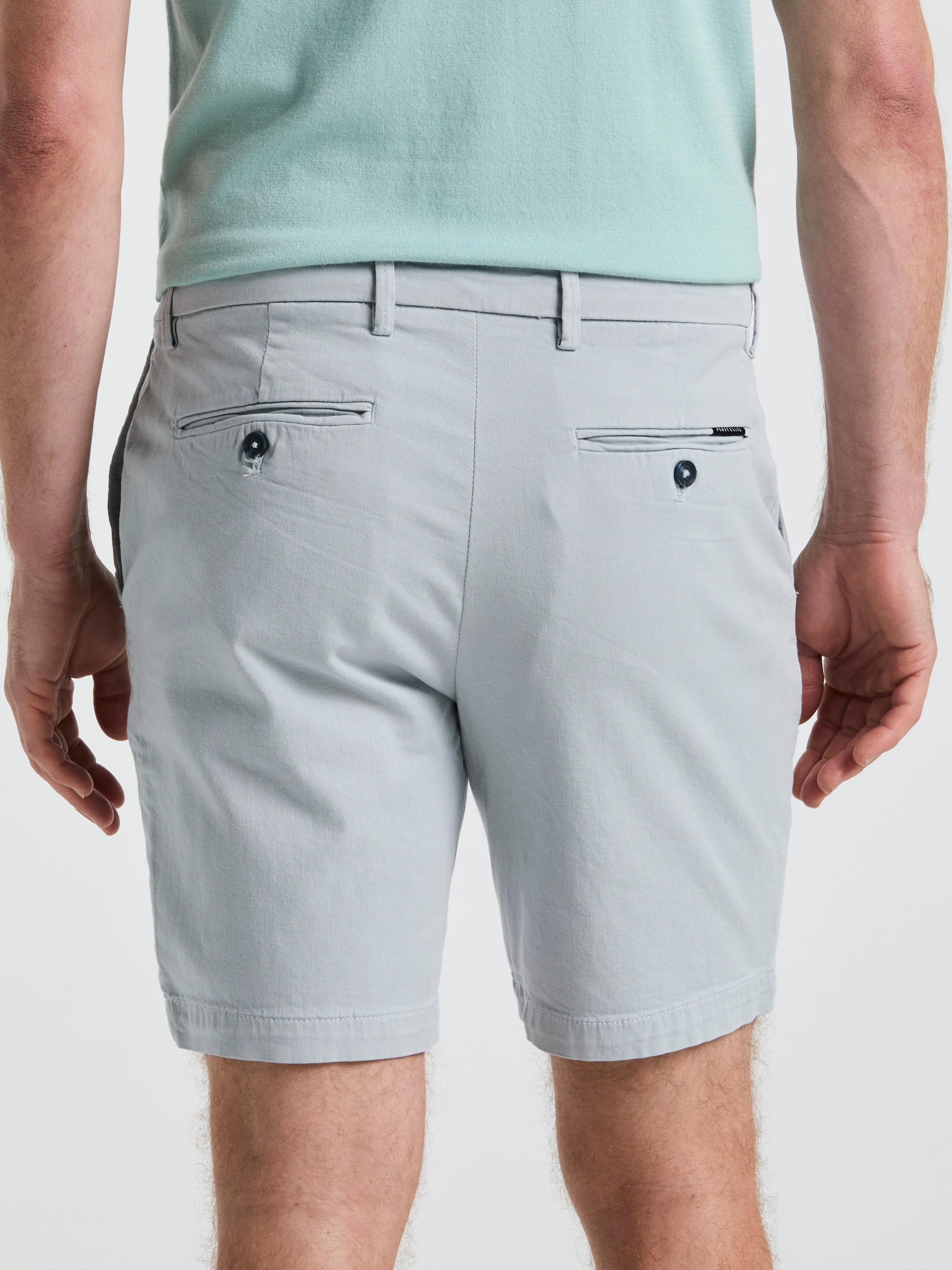 8" Flat Front Garment Dyed Short - Image 6