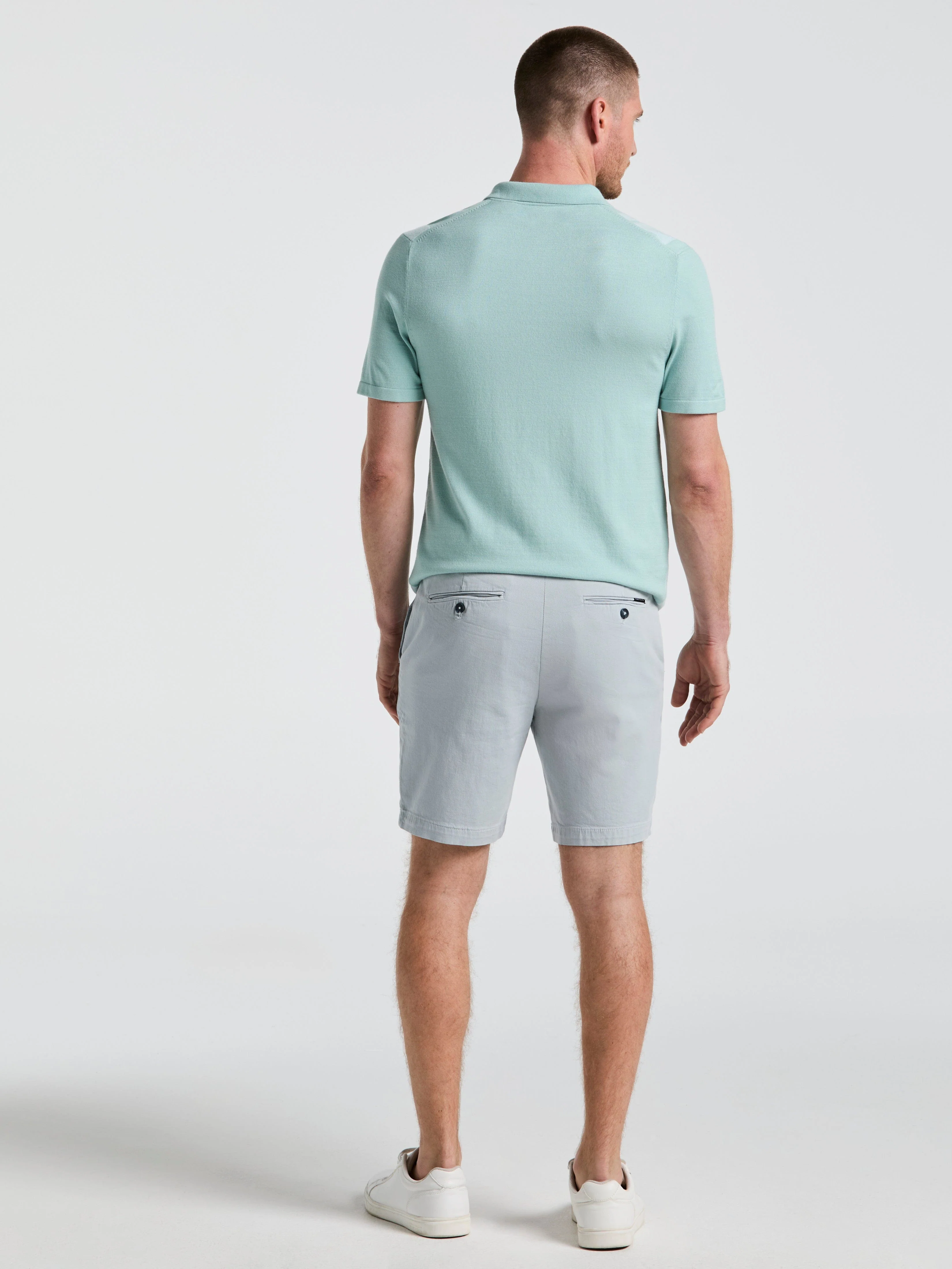 8" Flat Front Garment Dyed Short - Image 8