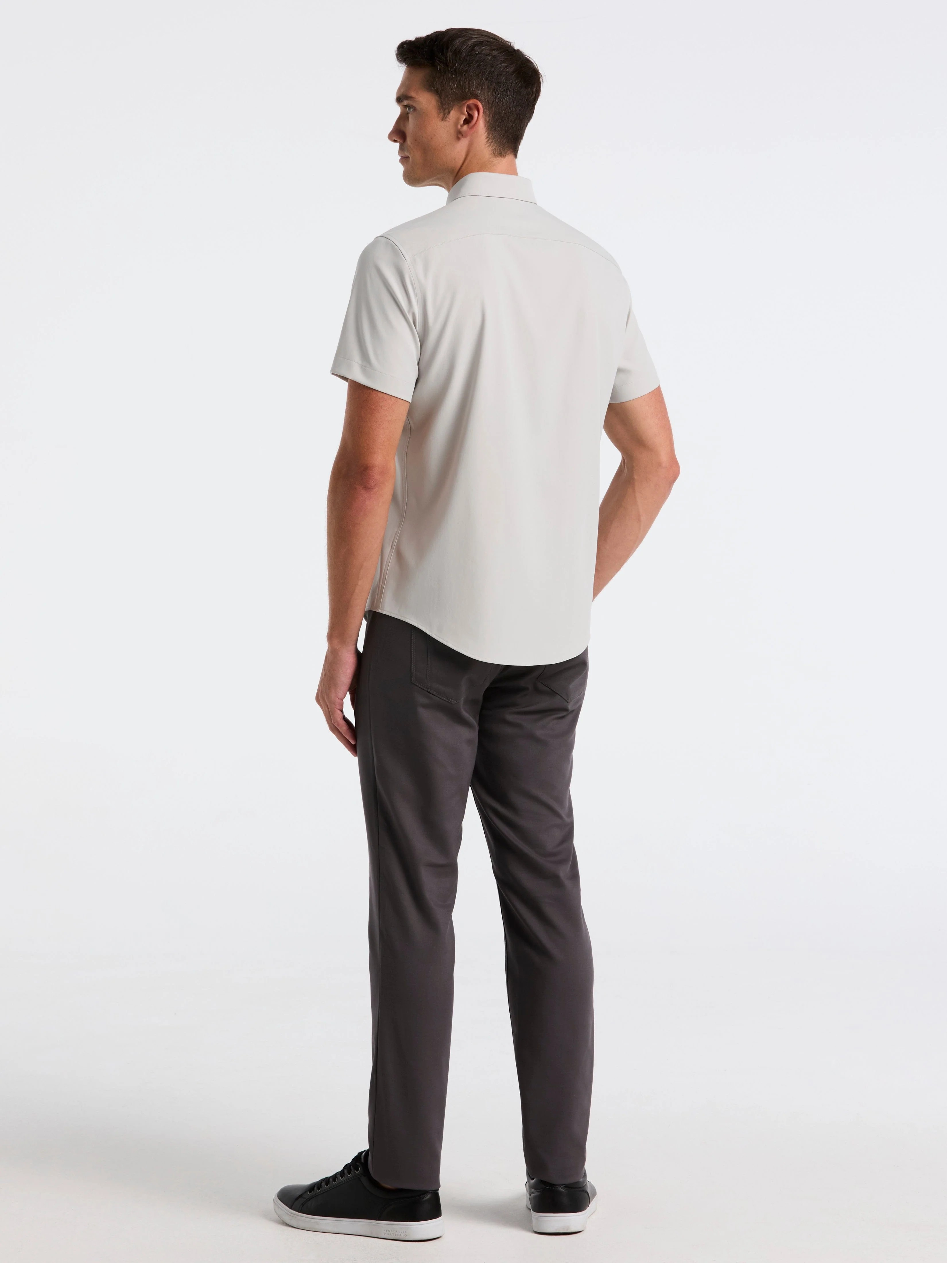 Slim Fit Double Cloth 5-Pocket Pants - Image 16
