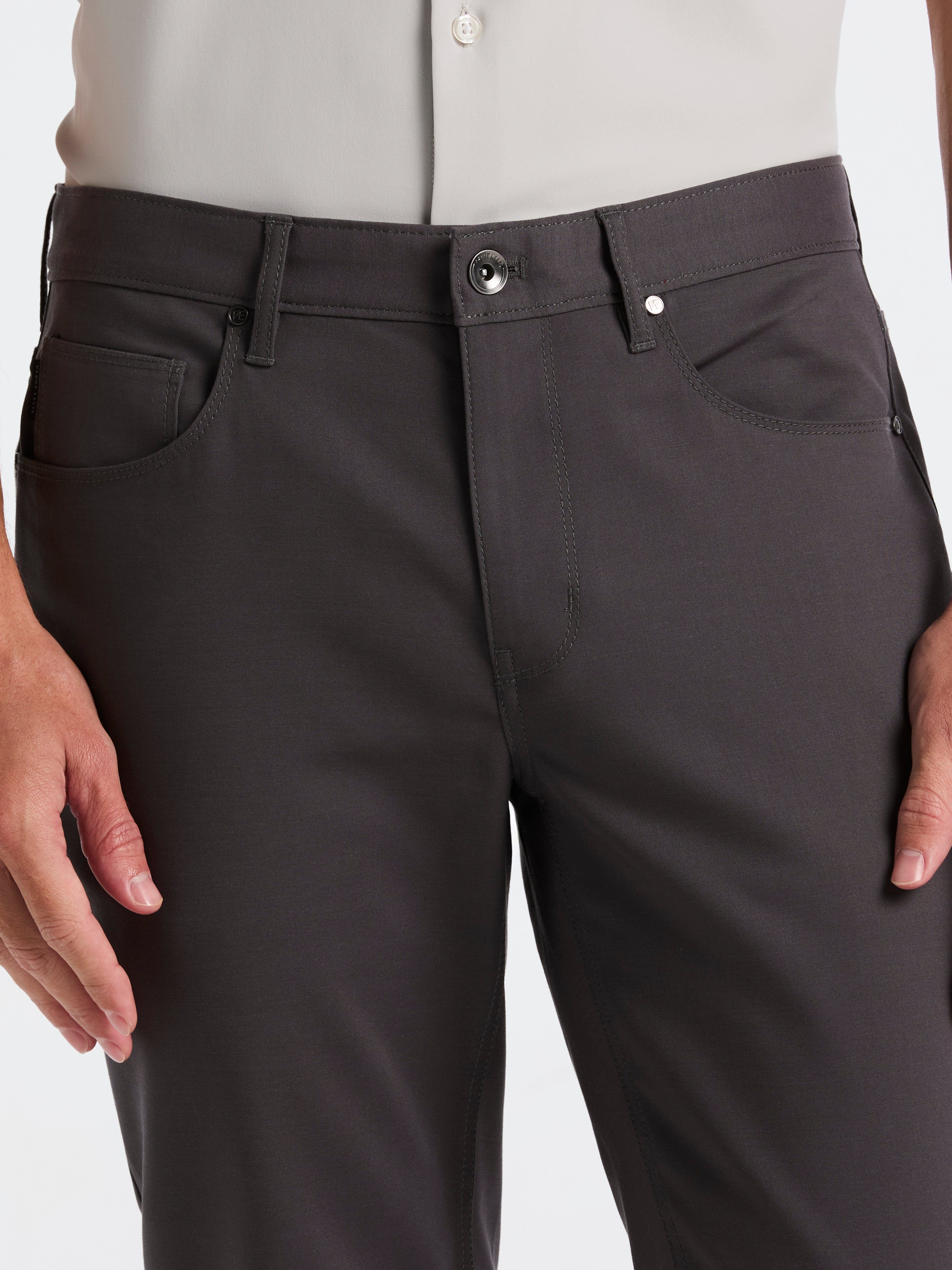 Slim Fit Double Cloth 5-Pocket Pants - Image 17