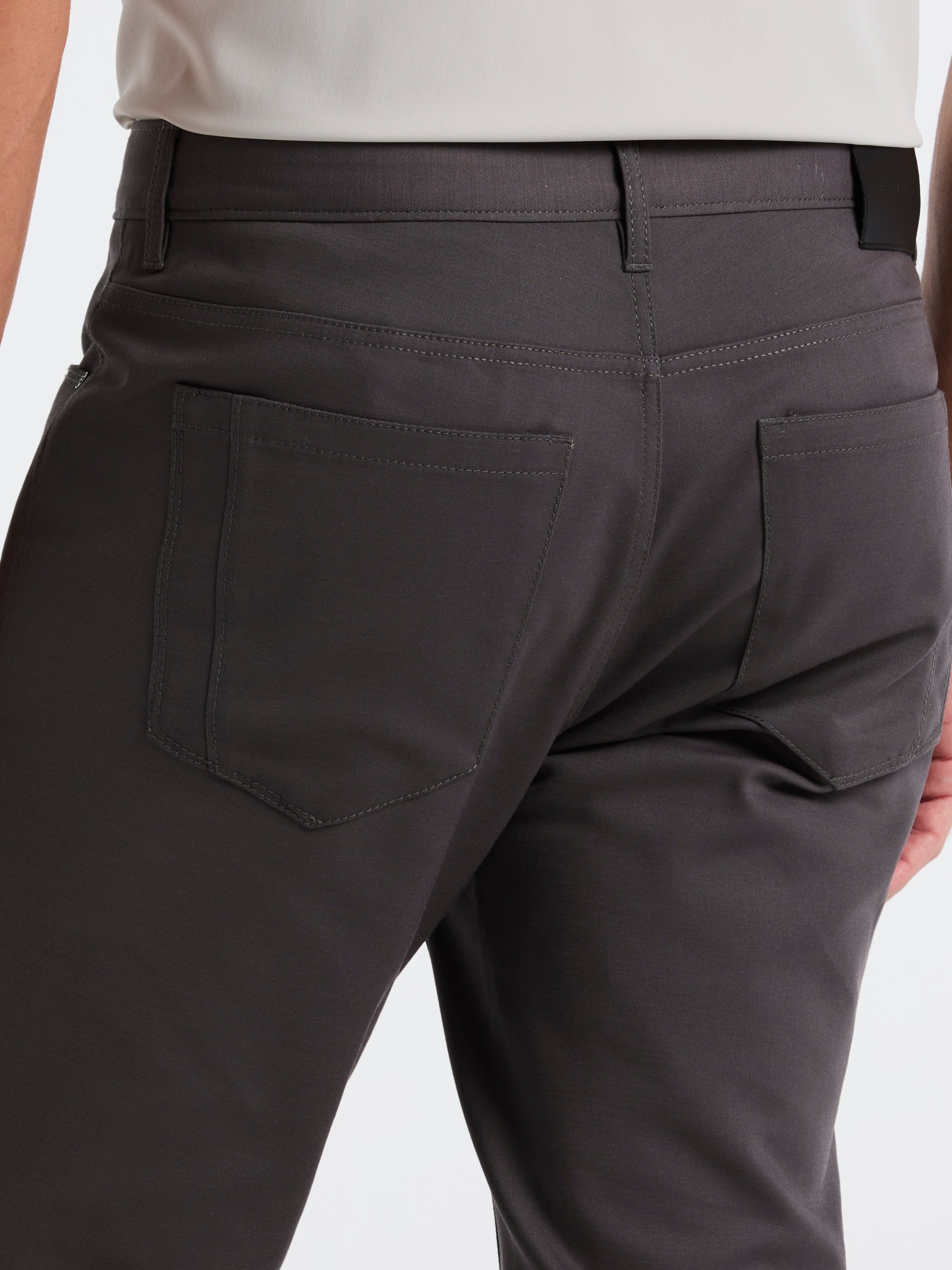 Slim Fit Double Cloth 5-Pocket Pants - Image 18