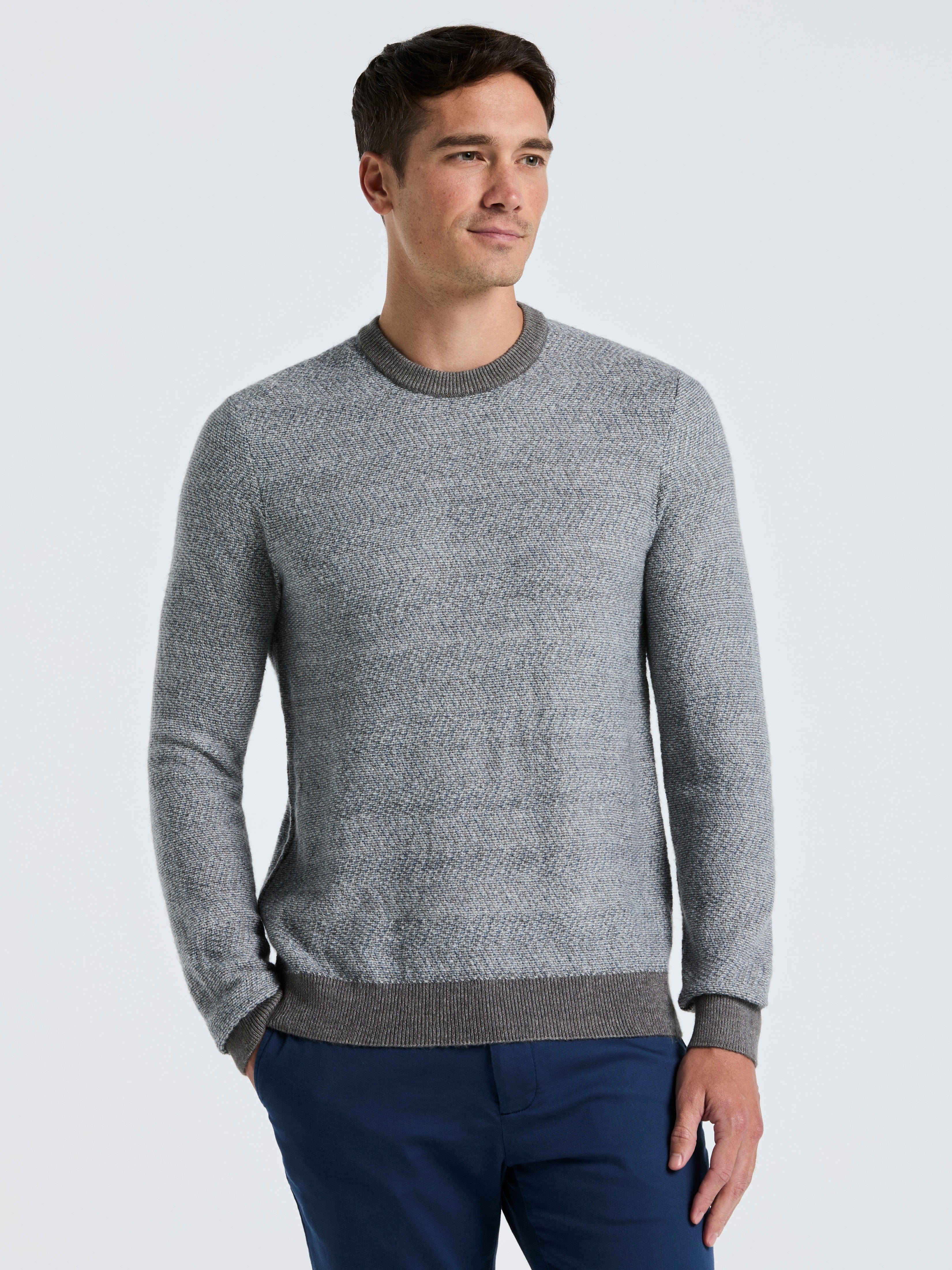Herringbone Crew Neck Sweater - Image 5
