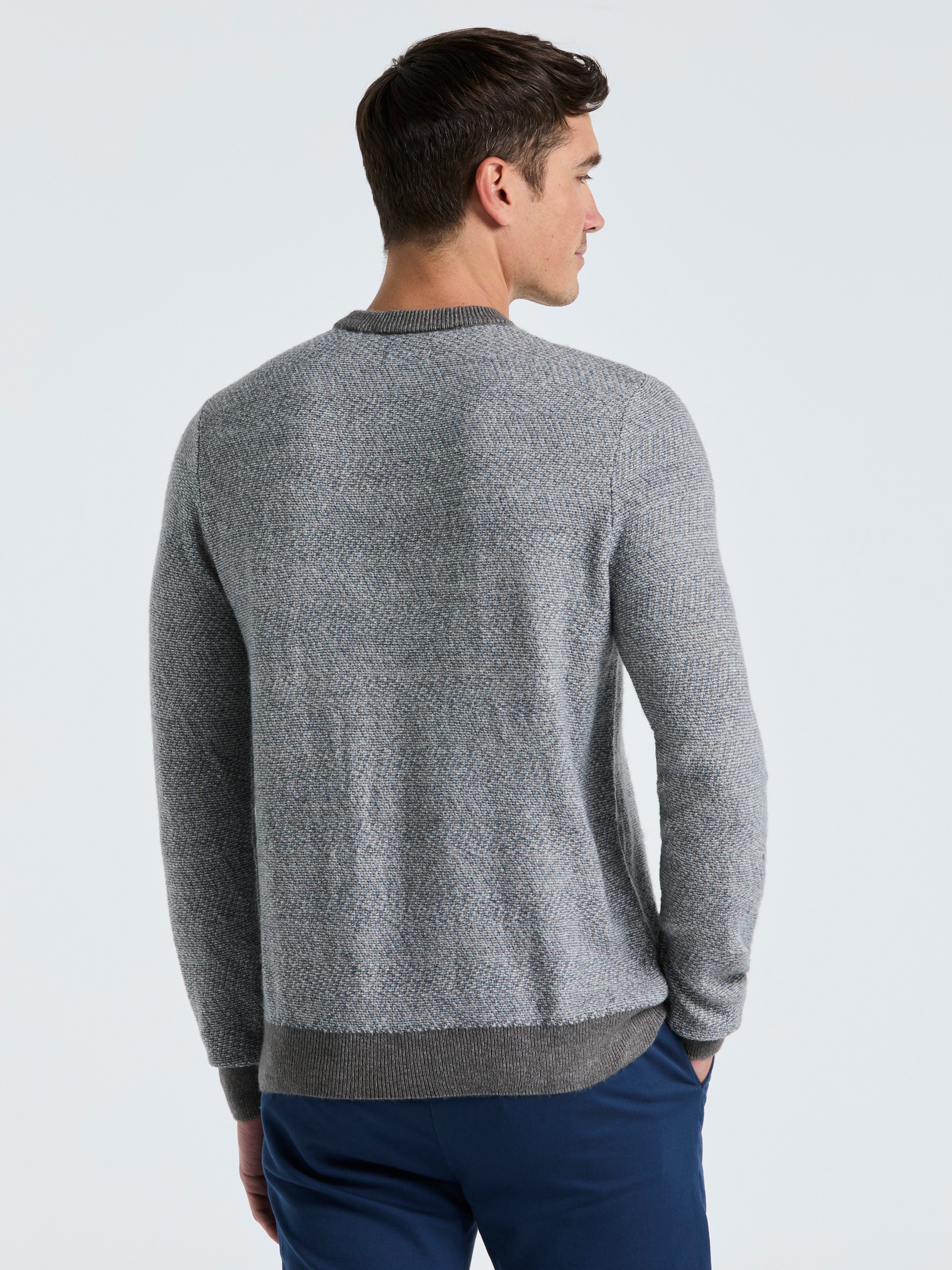 Herringbone Crew Neck Sweater - Image 7