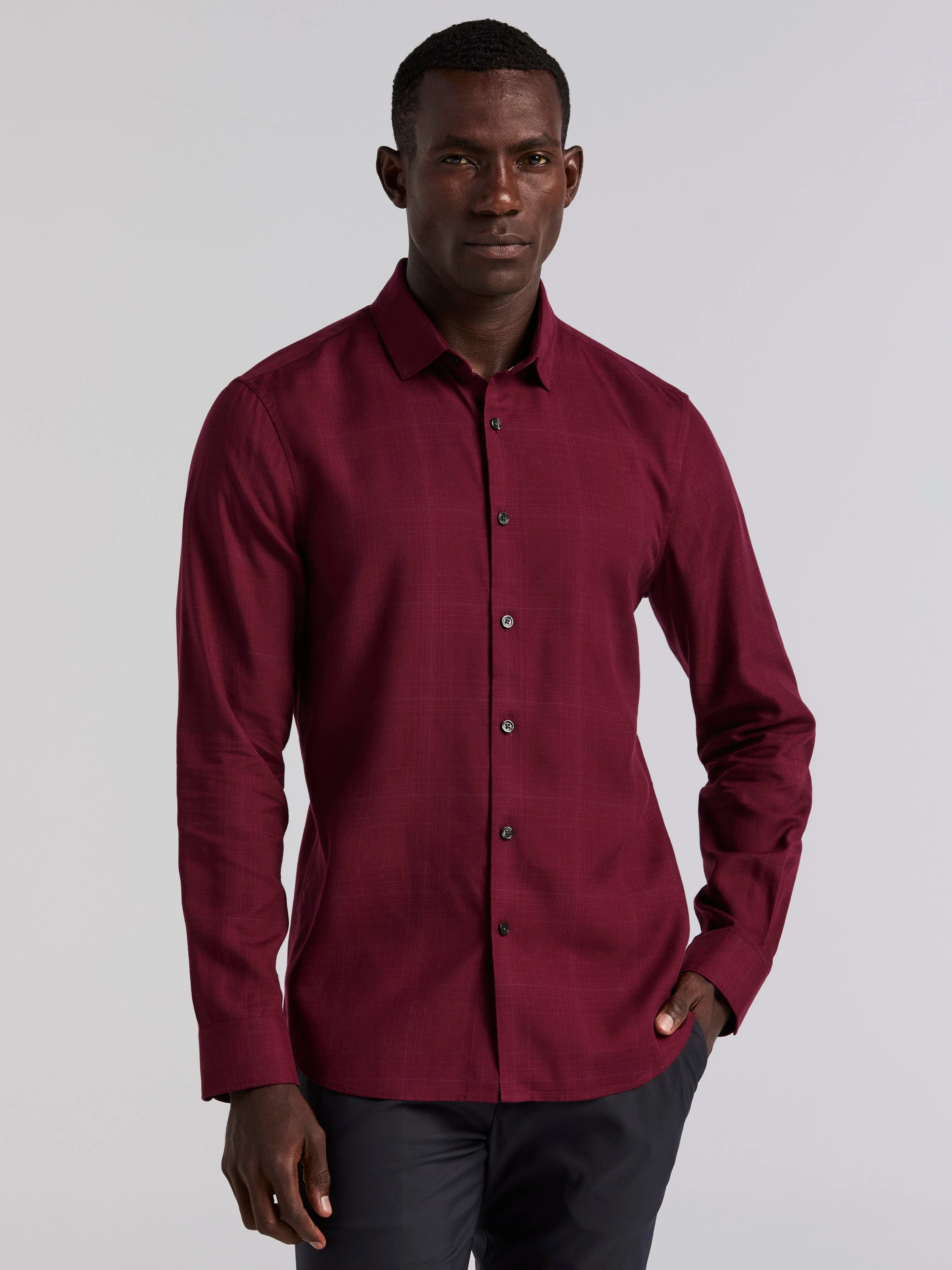 Plaid Print Shirt - Image 6