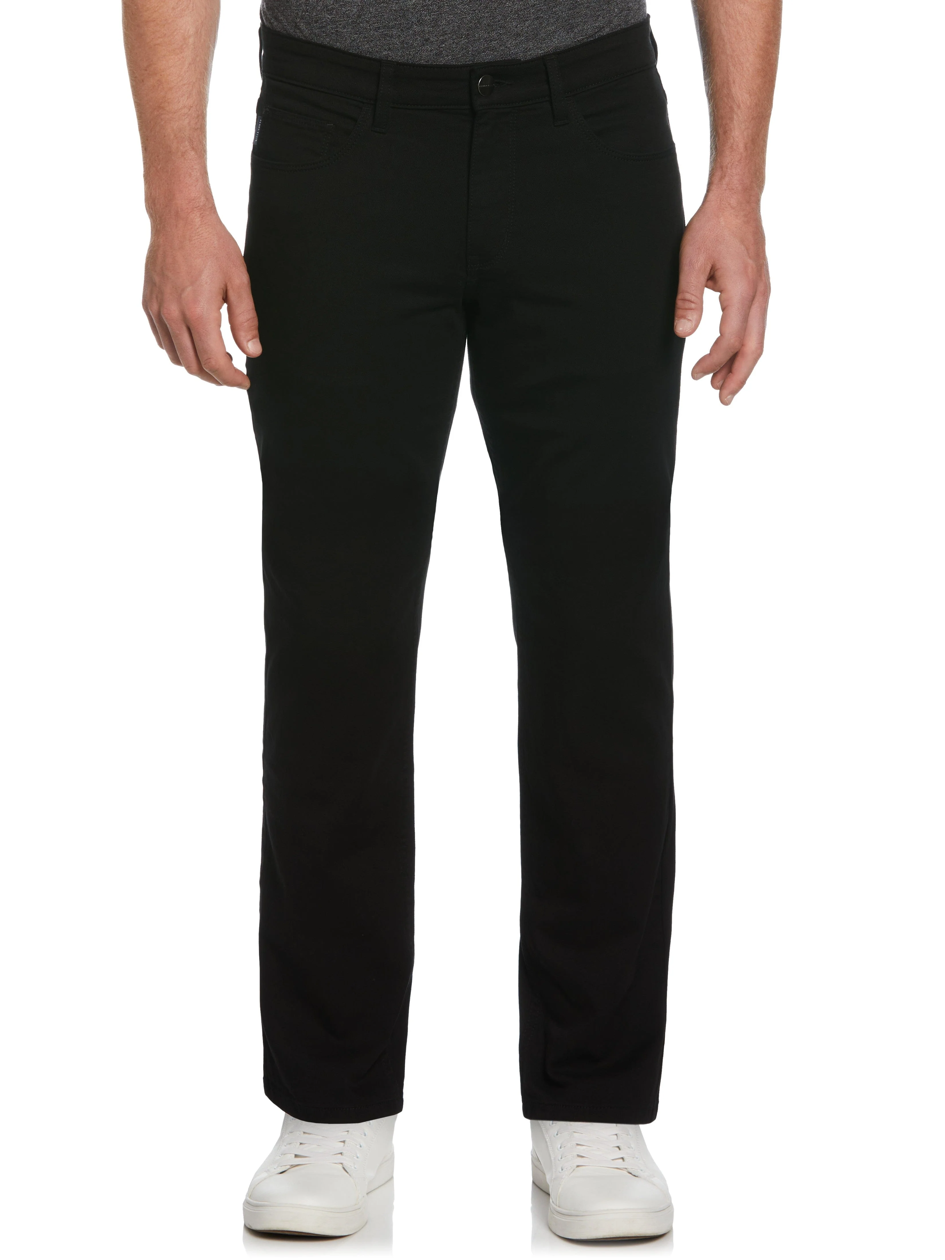 Slim Fit Dyed Solid Twill Five Pocket Pant - Image 5