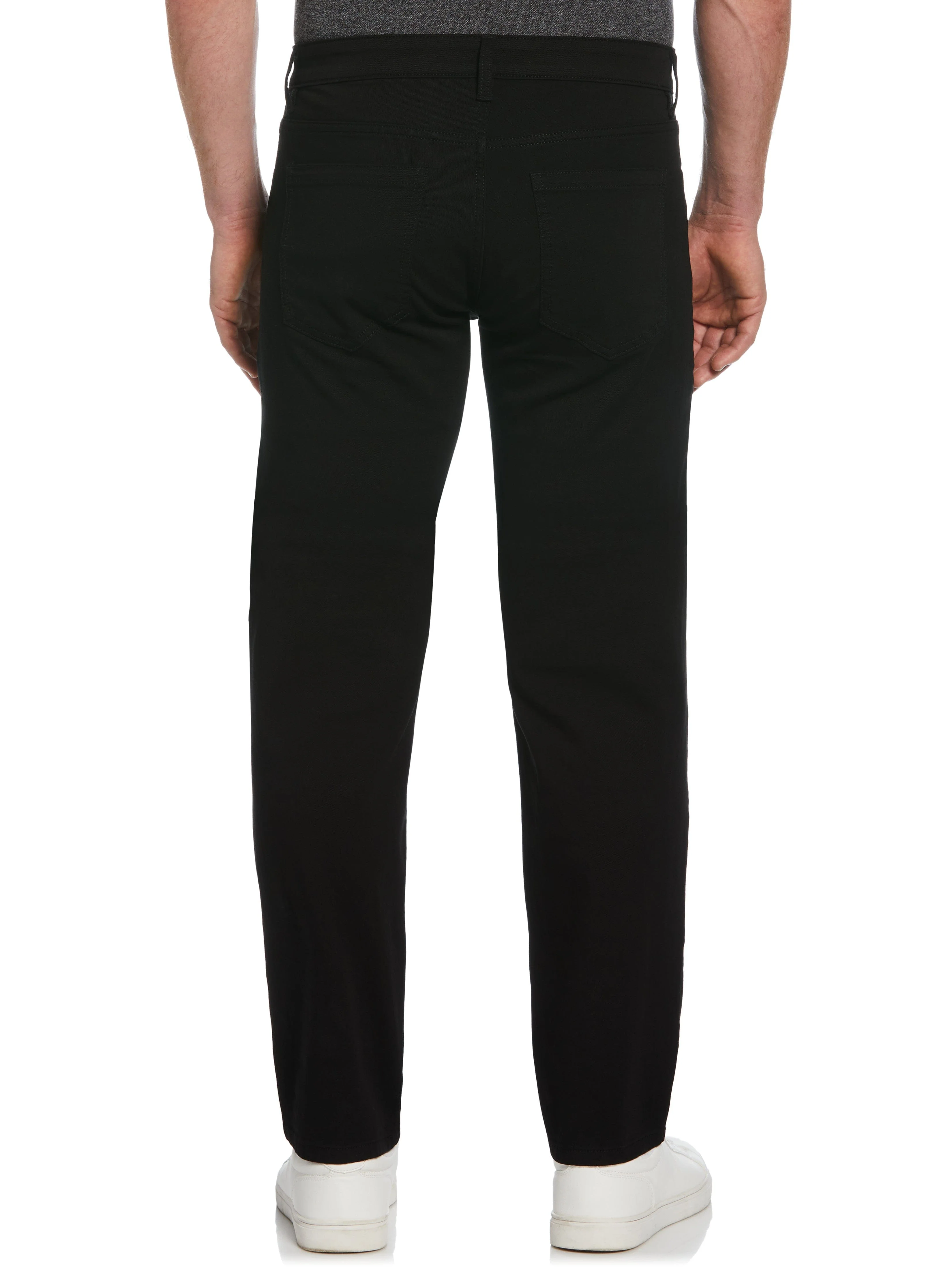 Slim Fit Dyed Solid Twill Five Pocket Pant - Image 6