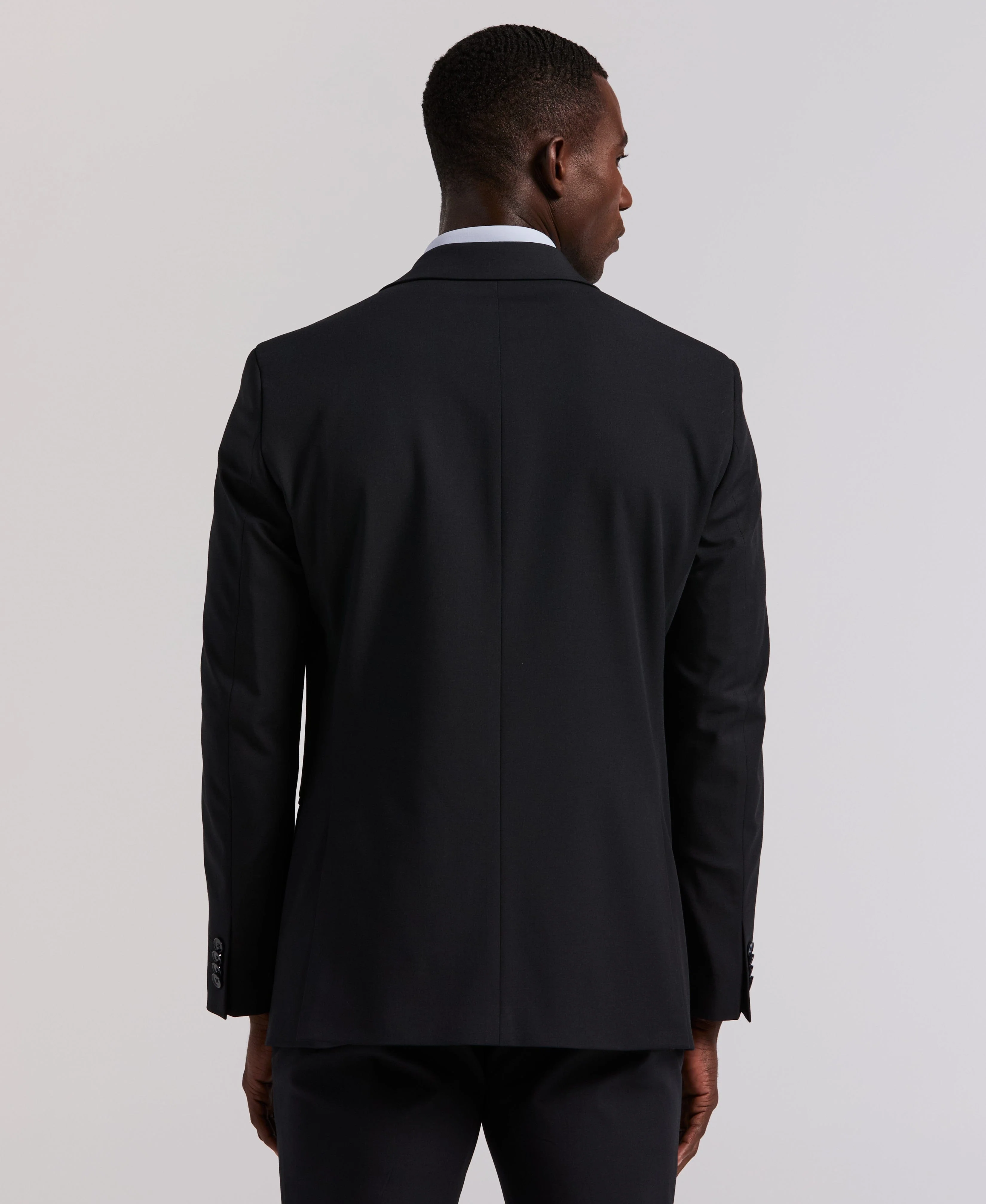 Slim Fit Gabardine Suit Jacket - Image 14
