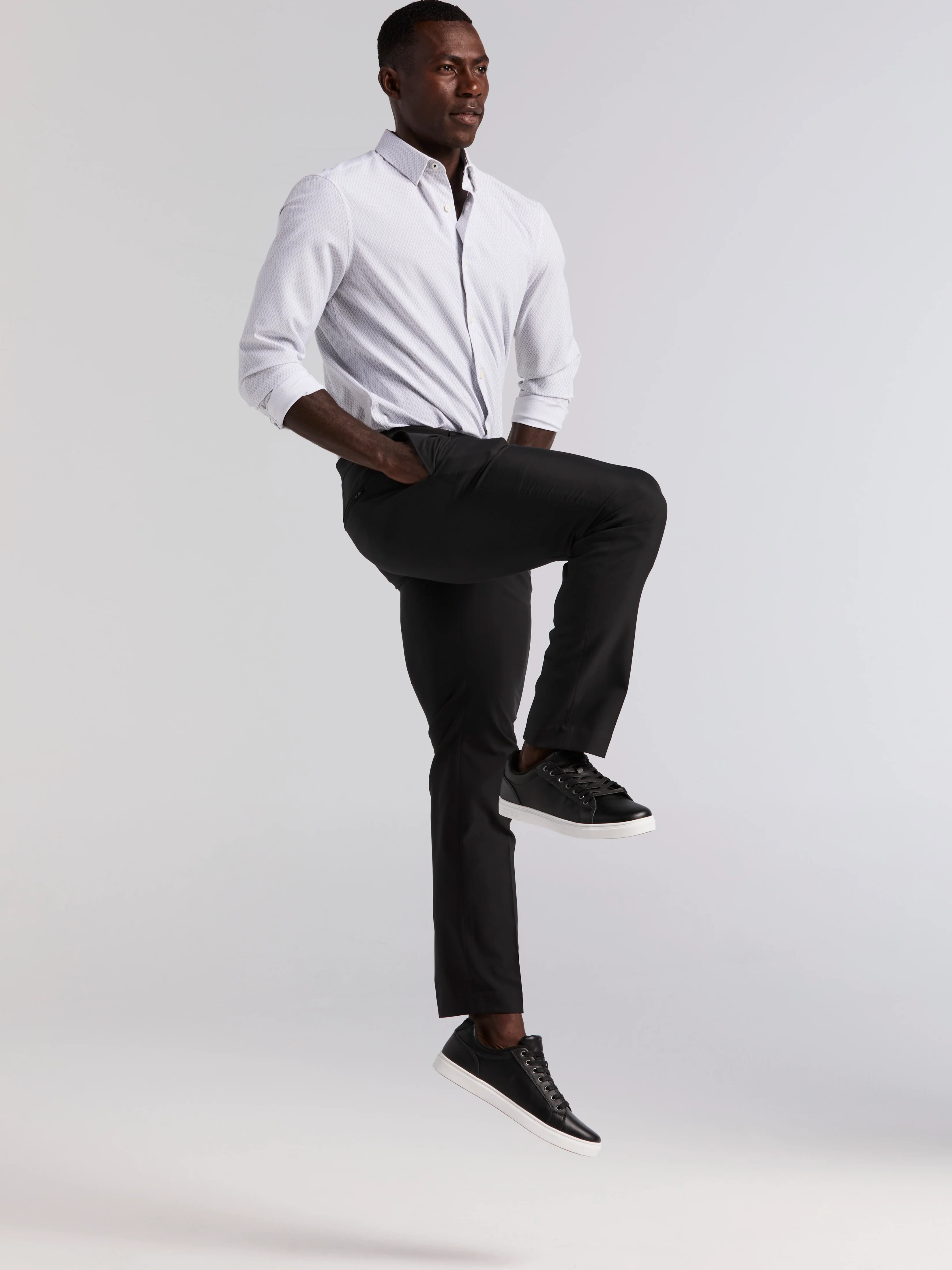 Slim Fit Tech Portfolio Dress Pant - Image 3