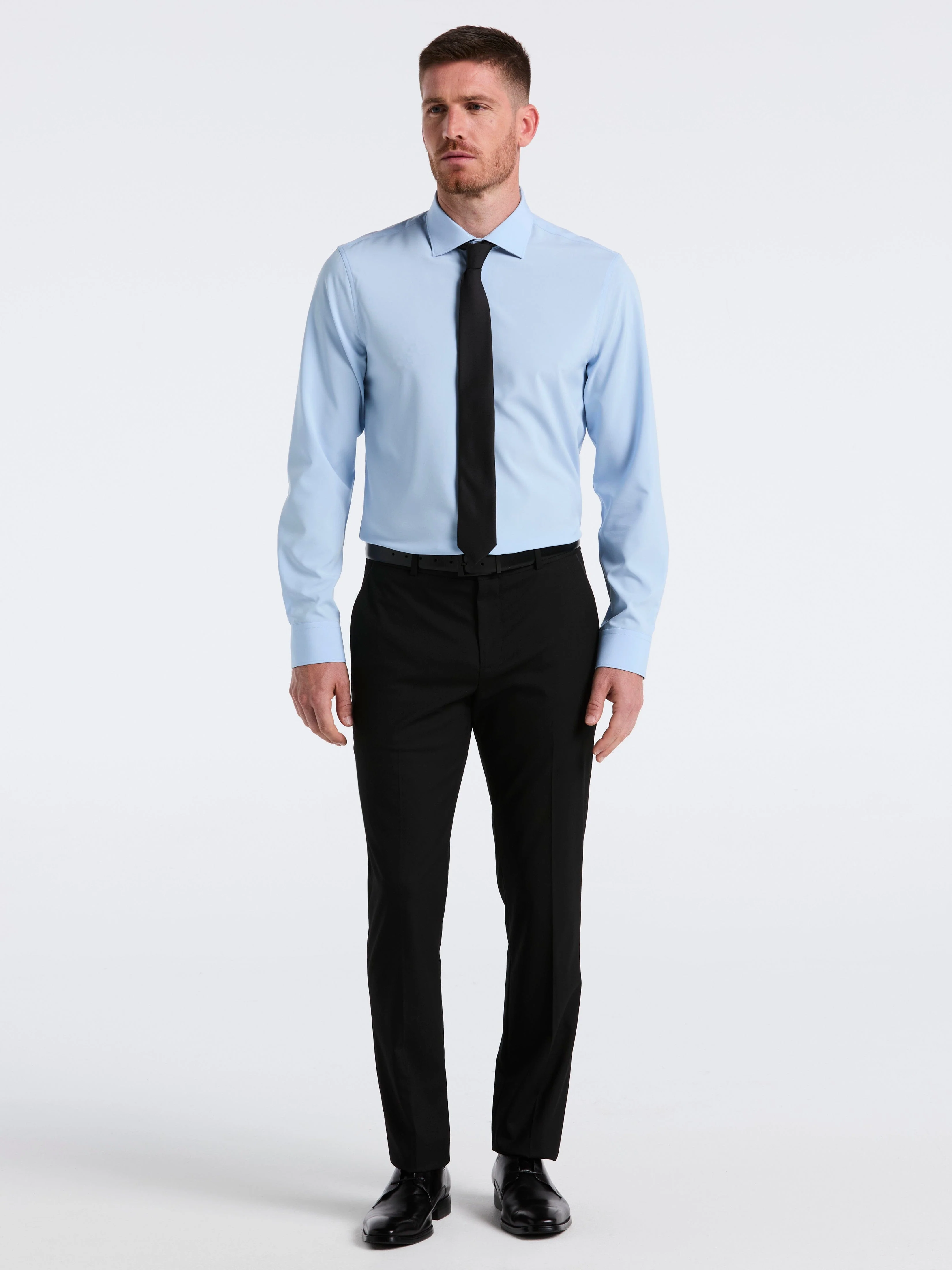 Slim Fit Stretch Tuxedo Suit Pant - Image 7