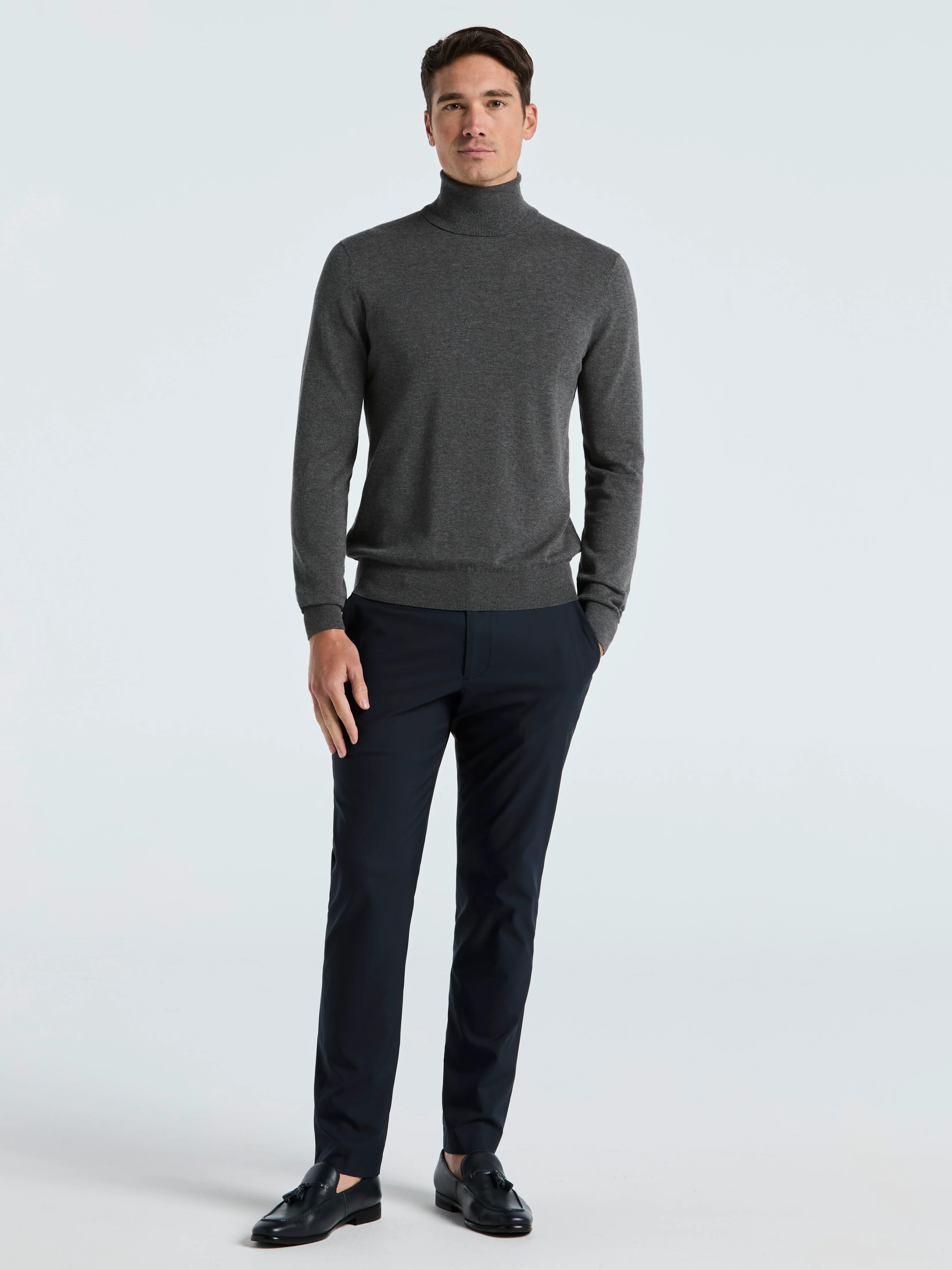 Tech Knit Turtleneck Sweater - Image 3