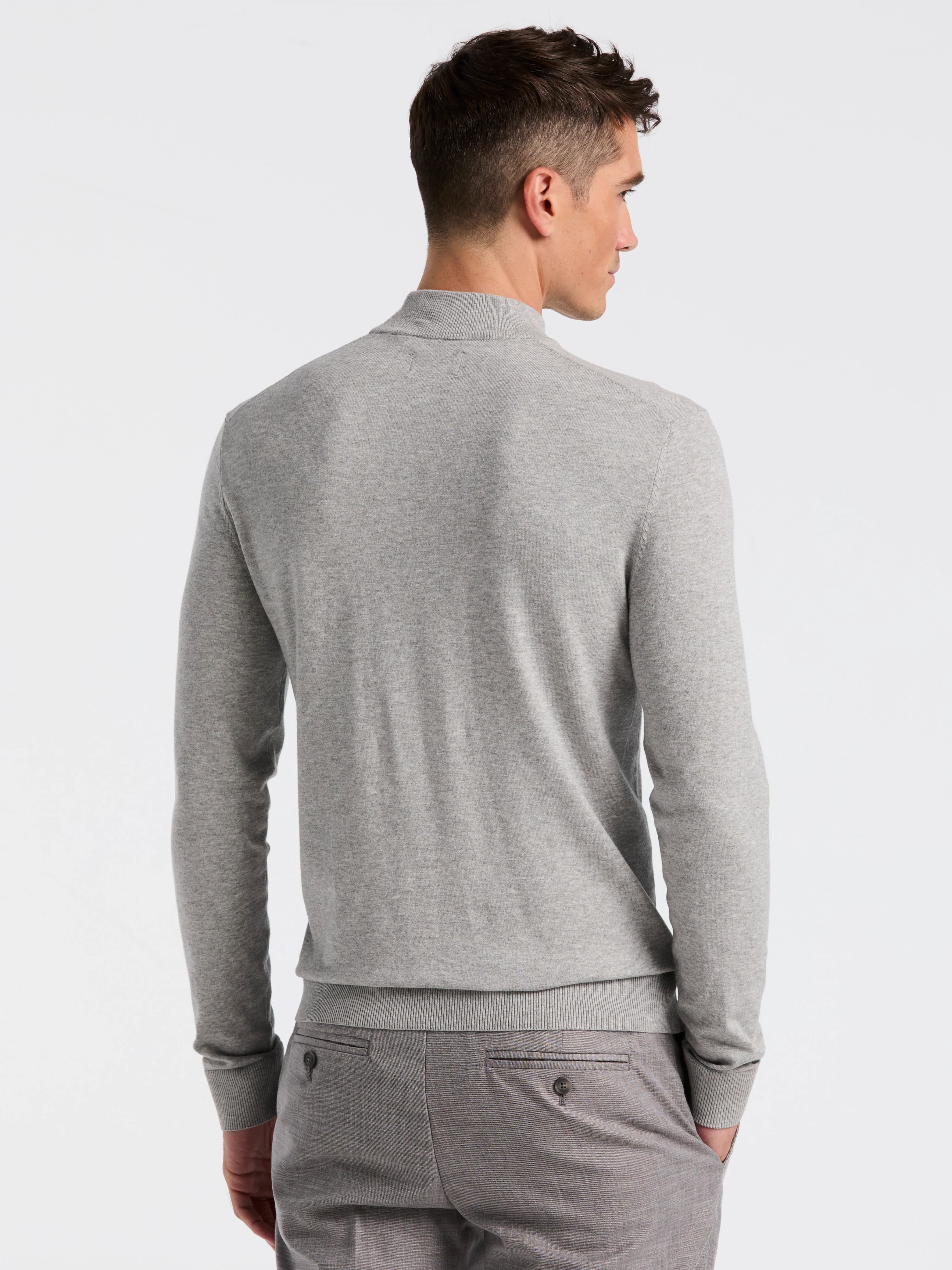 Tech Knit Mock Neck Sweater - Image 3
