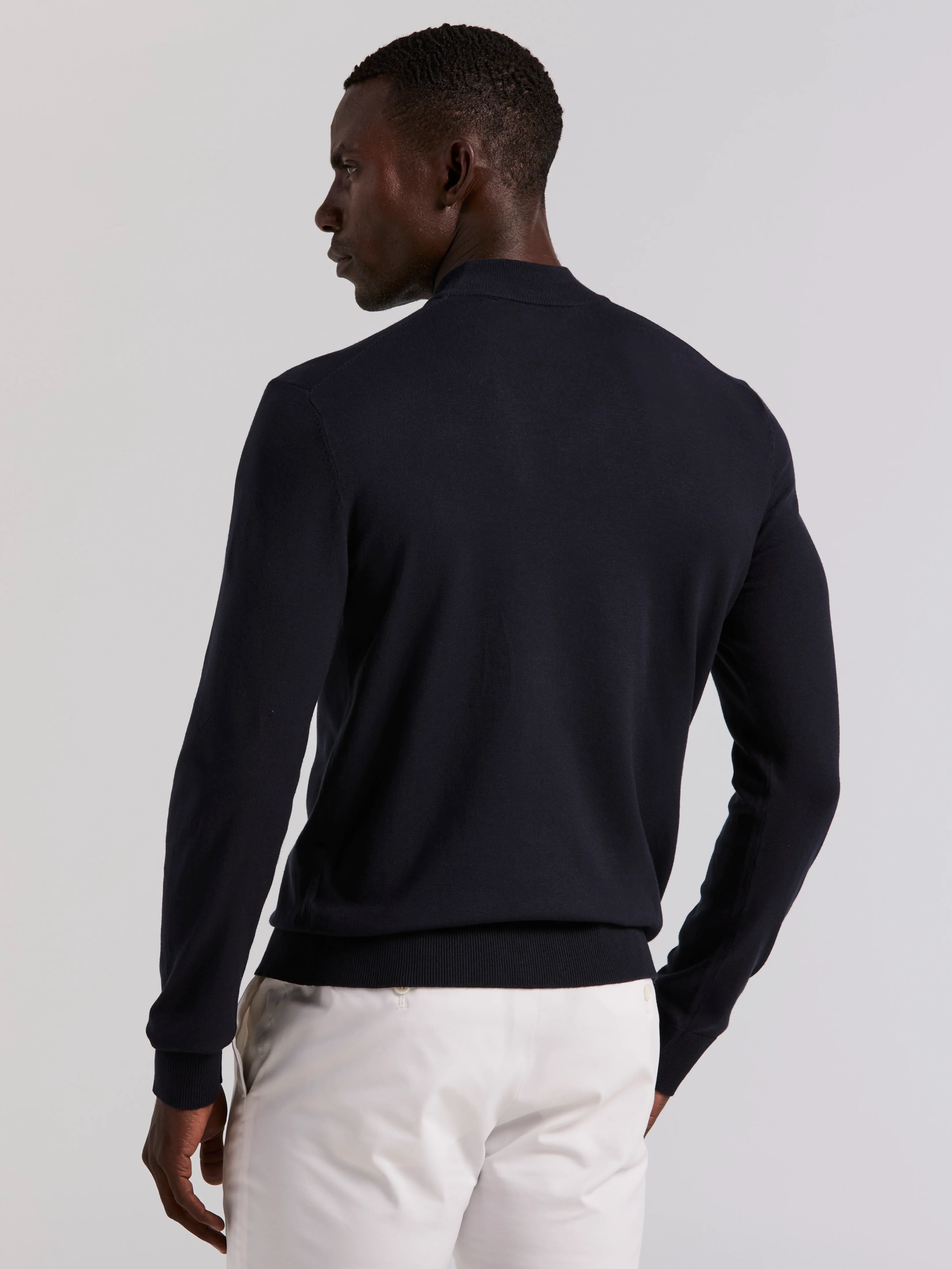 Tech Knit Mock Neck Sweater - Image 7