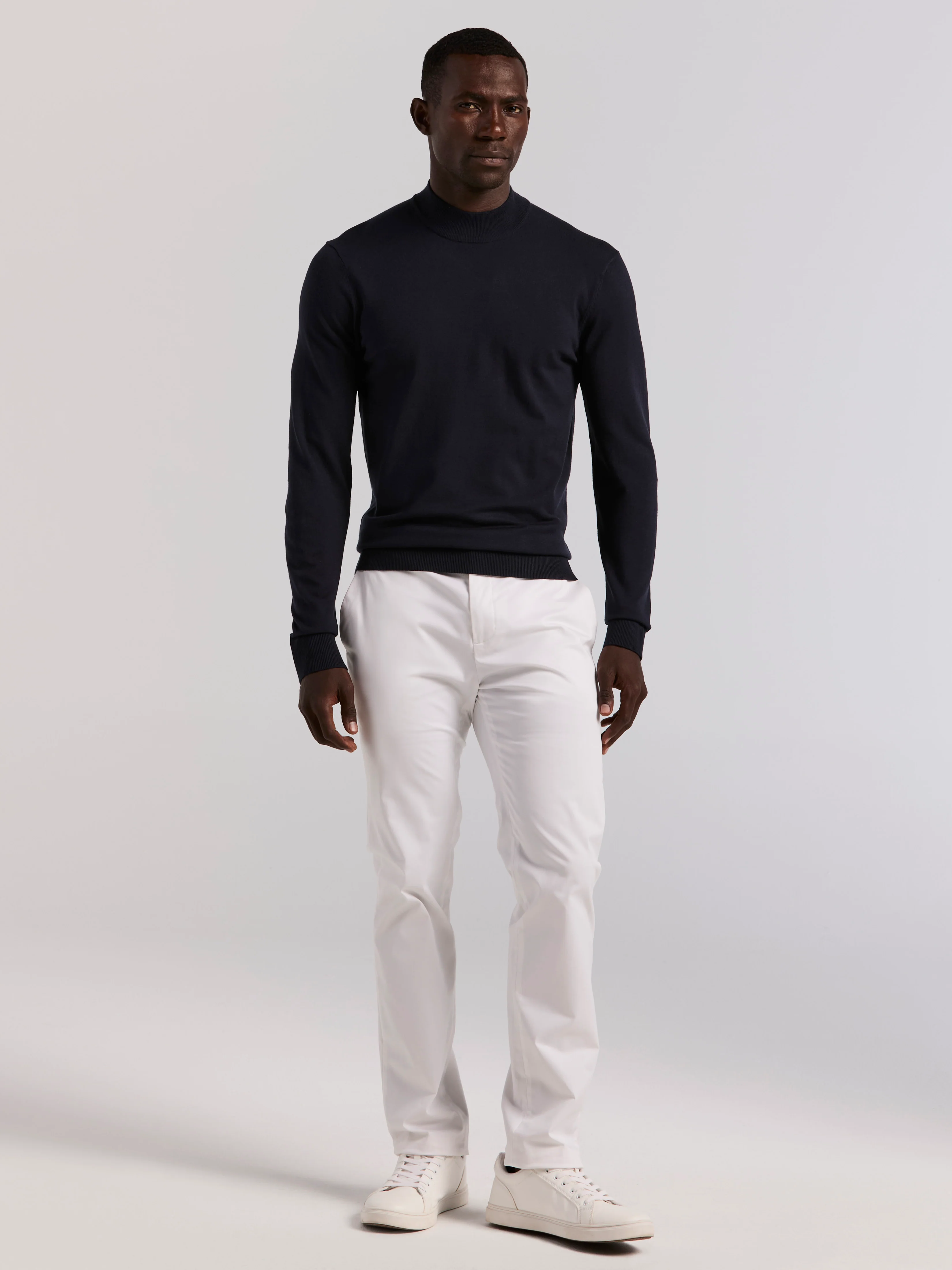 Tech Knit Mock Neck Sweater - Image 8