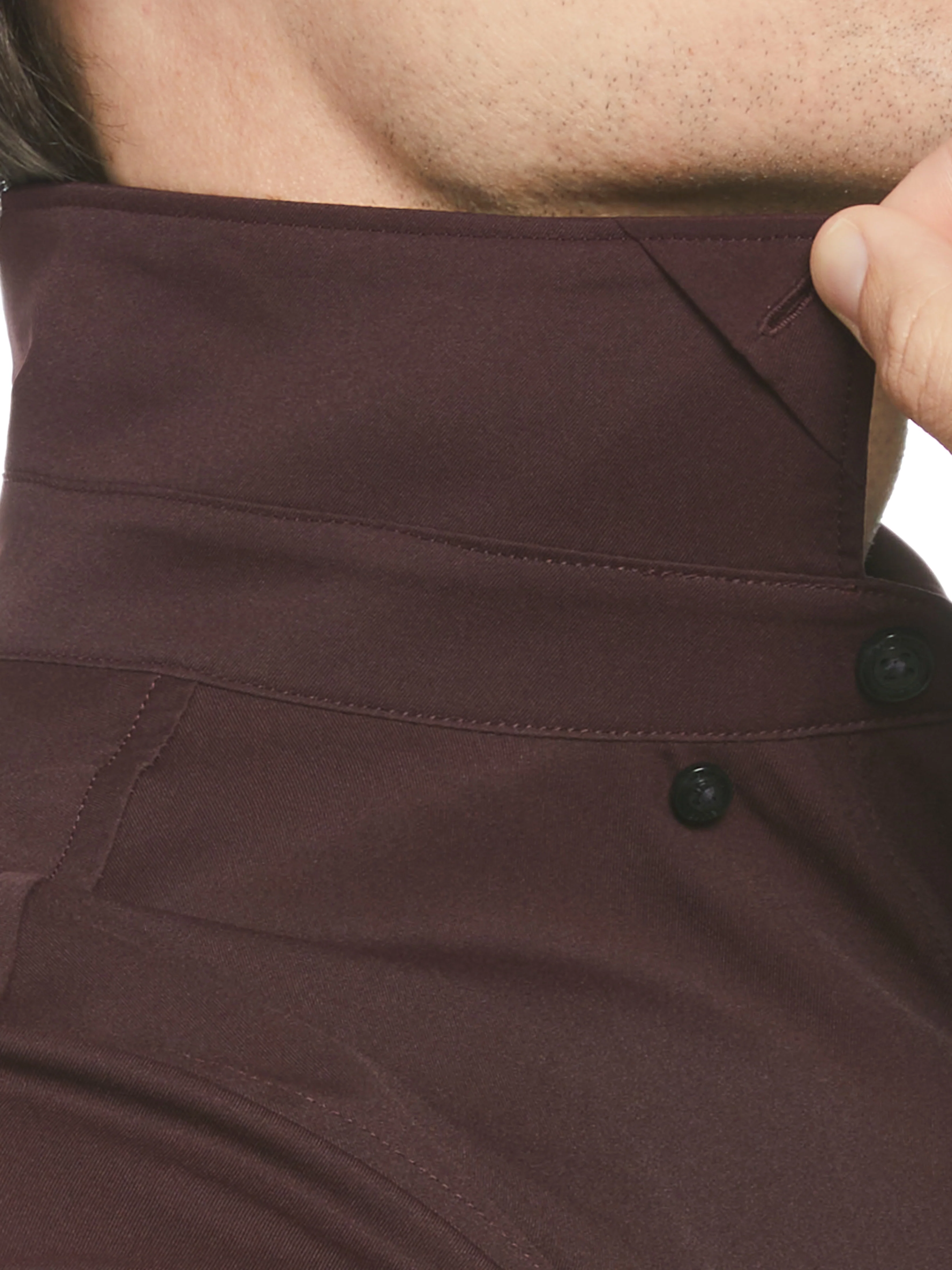 Slim Fit Total Stretch Solid Shirt - Image 6